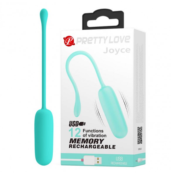 PRETTY LOVE - Mini Love Vibrating Egg (Chargeable - Tiffany Blue)